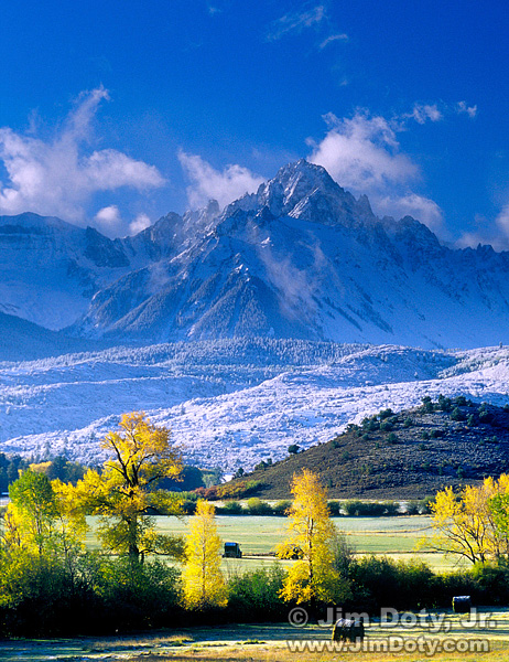 Mt. Sneffels, San Juan Moutnains, Colorado. Photo copyright Jim Doty Jr.