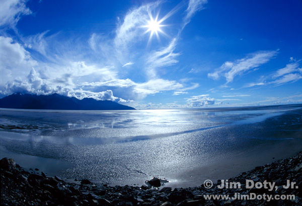 Turnagain Arm, Sunstart, Alaska. Photo copyright Jim Doty Jr.