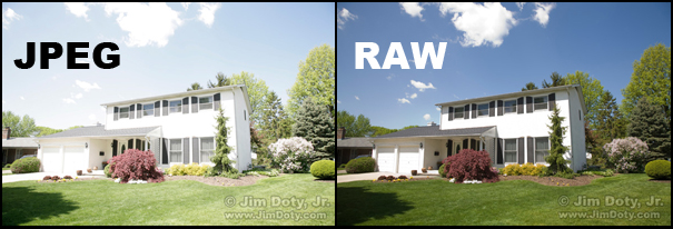 Jpeg vs RAW files, 2 Stops Overexposed