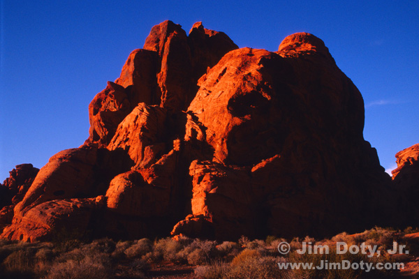 Boulders, Valleyif Fire State Park, Nevada. Photo copyright Jim Doty Jr.