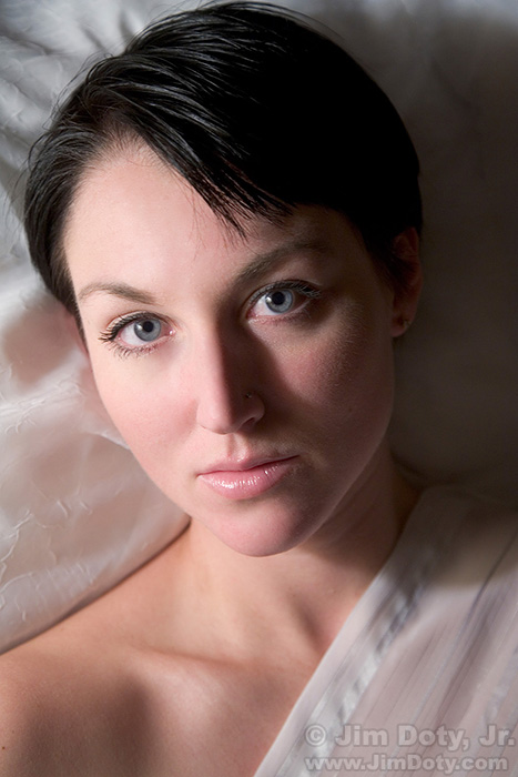 Lela, one light portrait