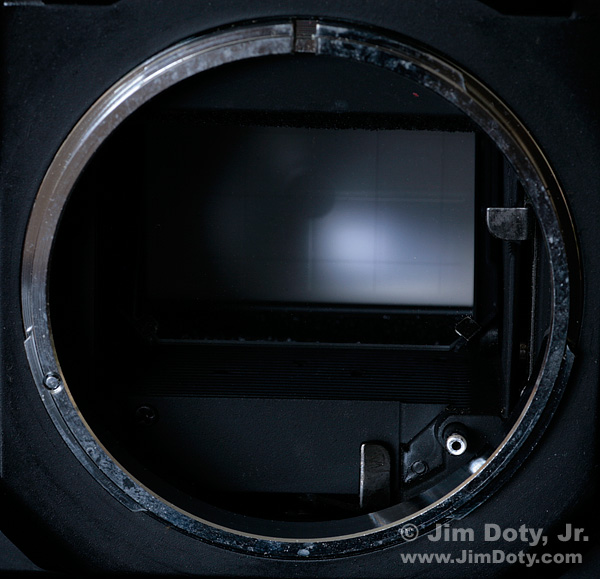 Mechanical LEns Connections of an Older Model Camera